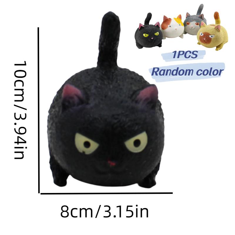 

Игрушка-антистресс в виде кота, сжимаемые животные, медленно восстанавливающая форму, мягкая, для снятия стресса