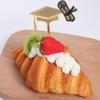 Black Gold Happy Graduation Cap Cake Toppers Pălărie de licență Cap Decorat Tort Sărbători școlare