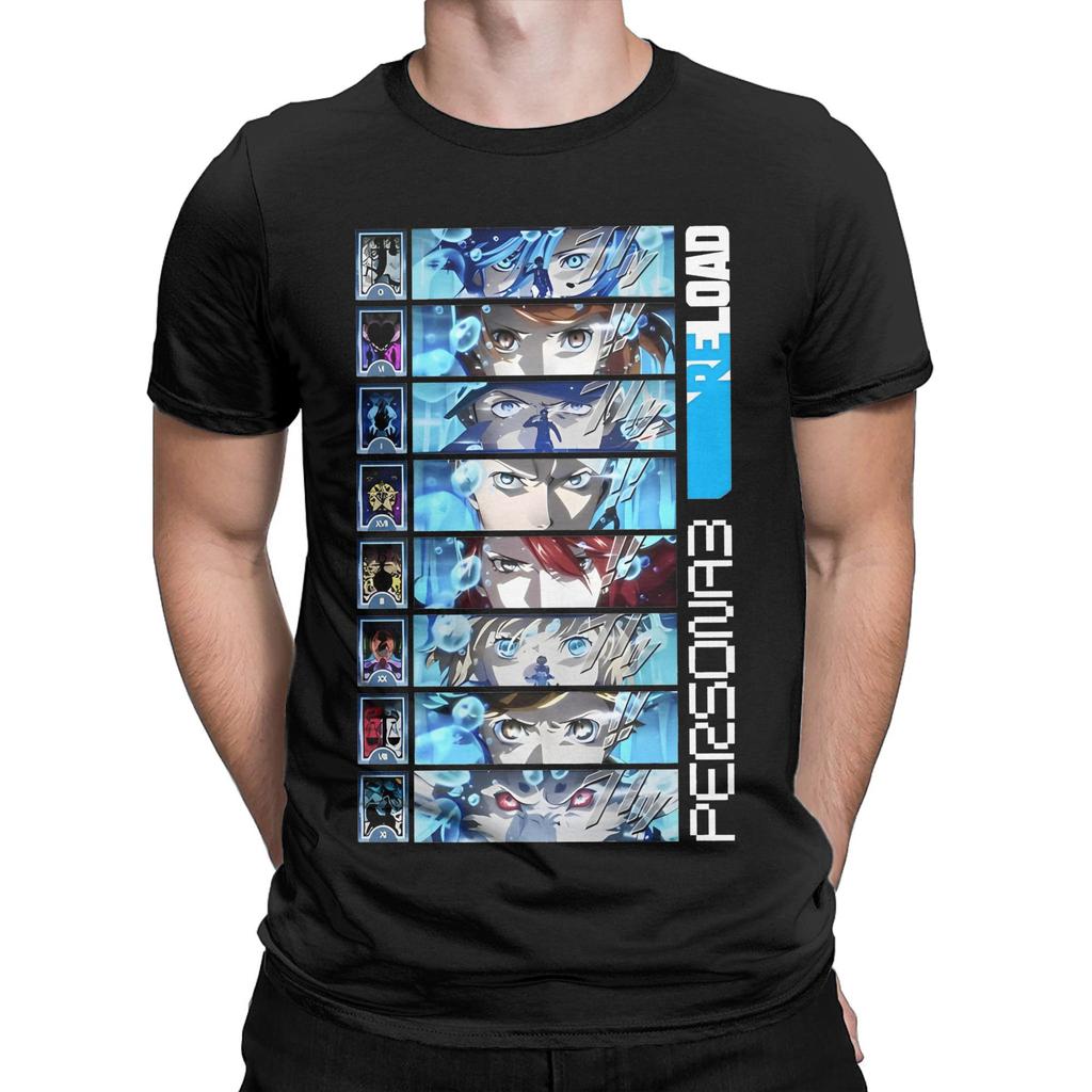 Persona 3 Video Game Outfit Unisex T Shirt 100% Cotton Tee New Arrival Tops T-shirt