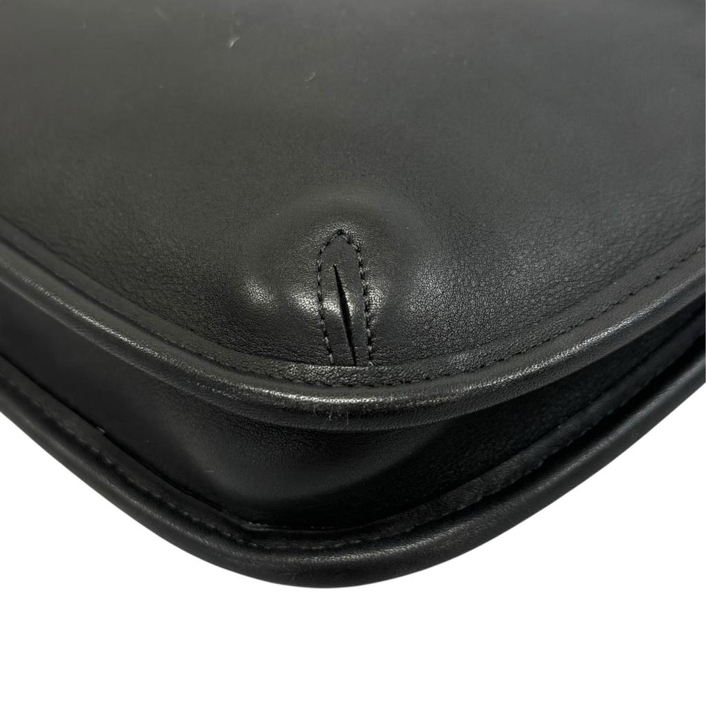 COACH Old Coach Ergo 9020 Handbag black Women one belt used