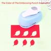 Double Star Punch Machine Hand Account DIY Stamper Decorative Embossing Stamper  Gift Wrapping