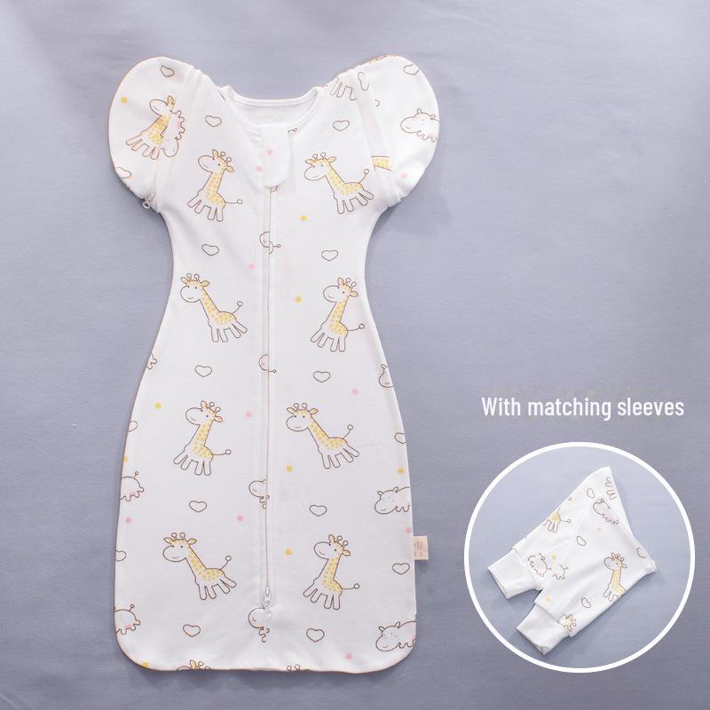 Knitted Cotton Bionic Cocoon Baby Swaddle Blanket Wrap