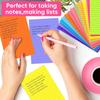 (12 Pack) Lined Sticky Notes 4x6 Inch, 12 Bright Colors - Sticky Note with Lines, Strong Adhesive & No Residue - Large Sticky Notes Thick Paper, for