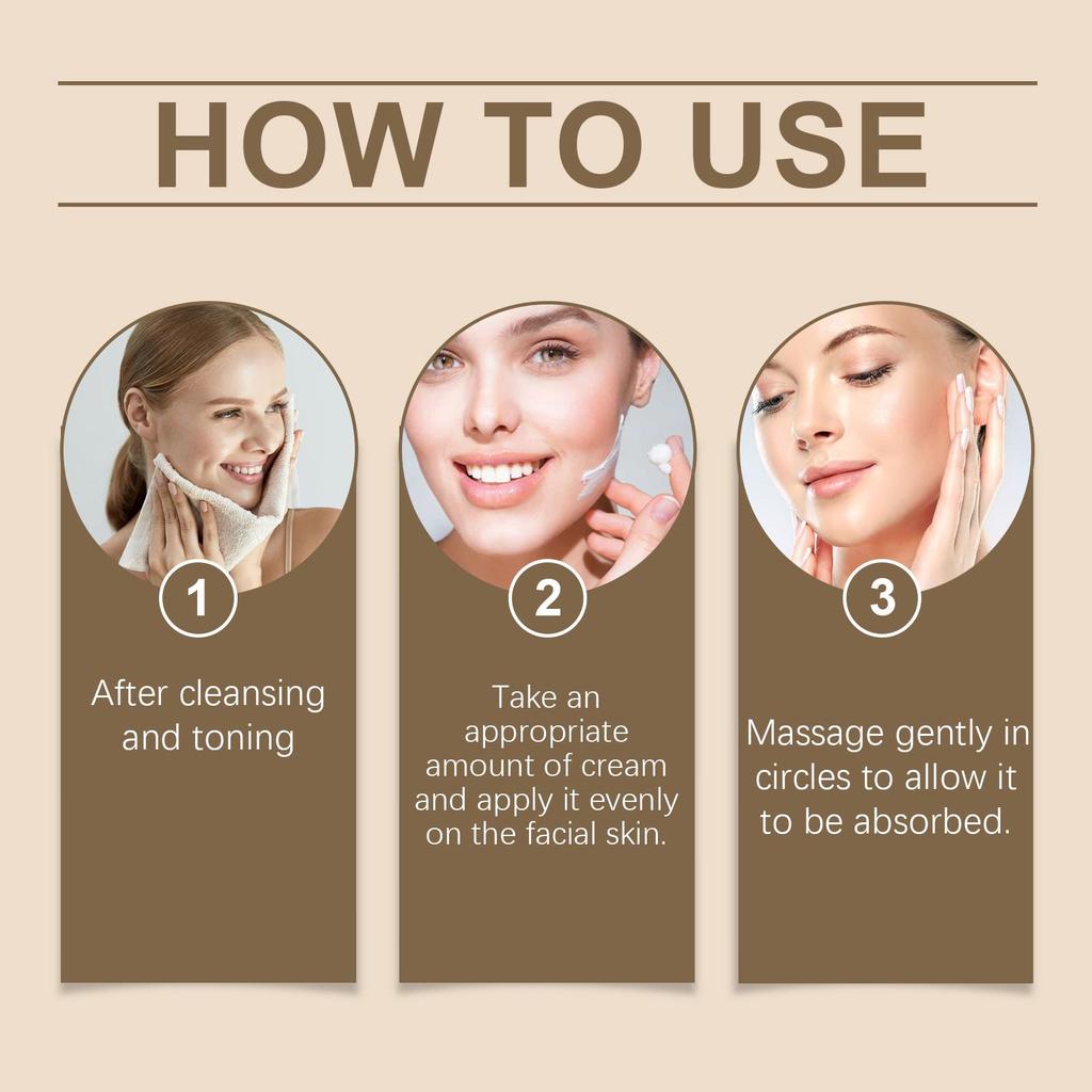 Butter honey face cream Brightening Face Cream 60g Non-Greasy Natural Organic Balm for Brightening Dry Skin Body Women