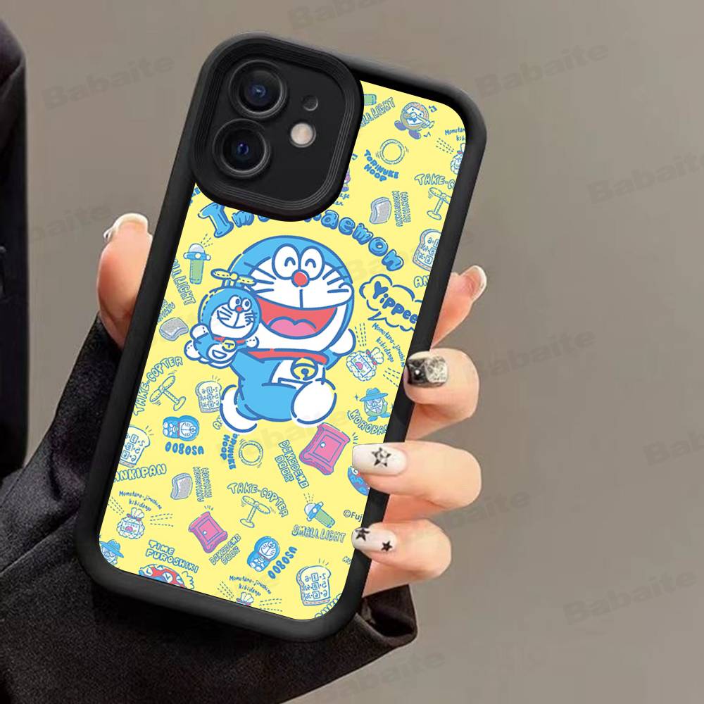 Cartoon D-Doraemons Phone Case For IPhone 17 16 E 15 14 13 12 11 Pro Max Plus Back Cover