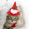 Christmas Pet Hat Funny Festive Warm Headwear Pet Festive Outfit Winter Hat For Celebration Party Winter Event Photoshoot