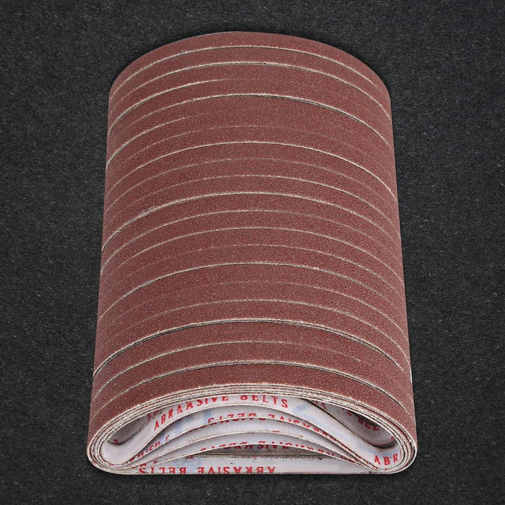 100Pcs Belt Power Finger File Sander Abrasive Sanding Polishing Belts