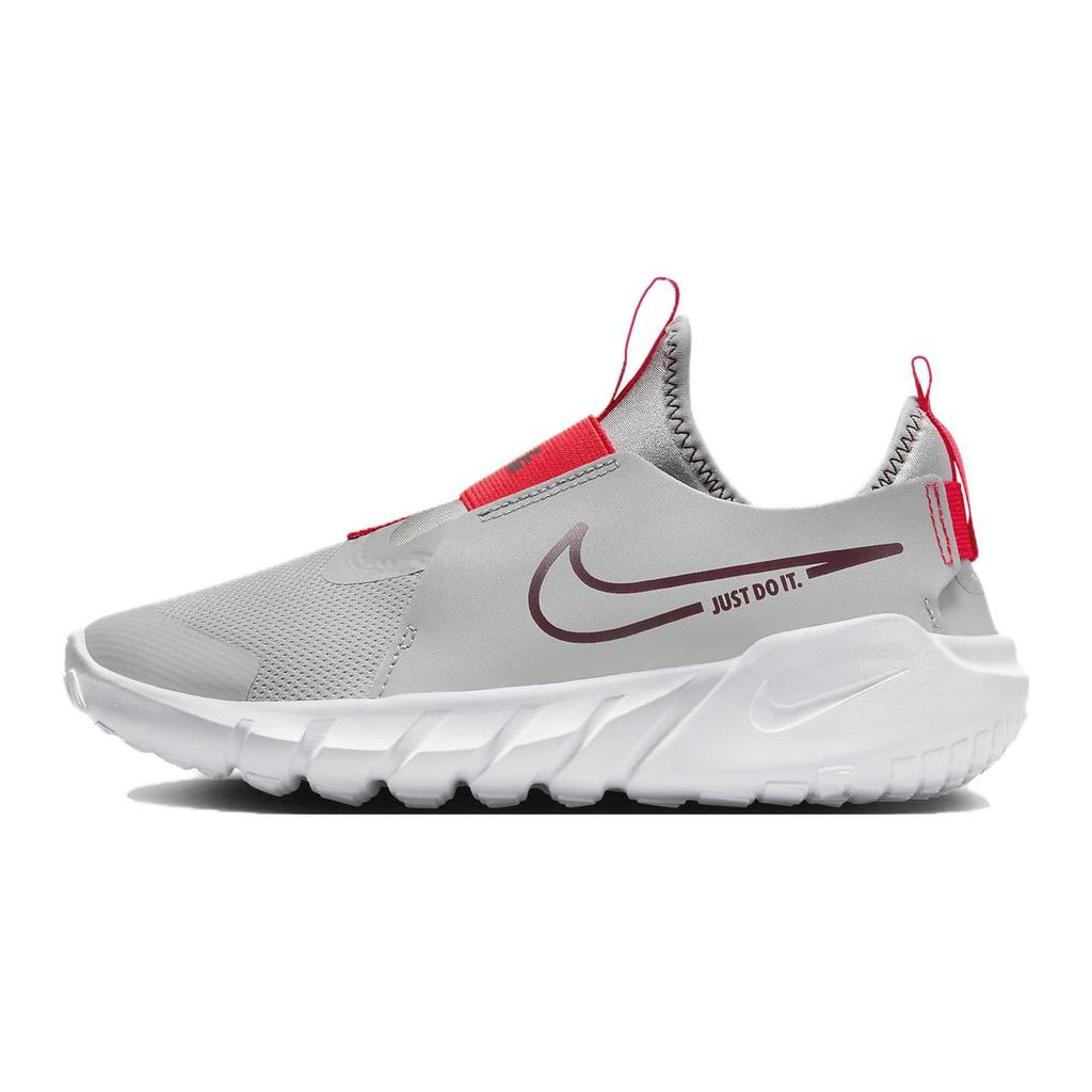 New Nike Flex Runner 2 GS 'Light Smoke Team Red' DJ6038-009