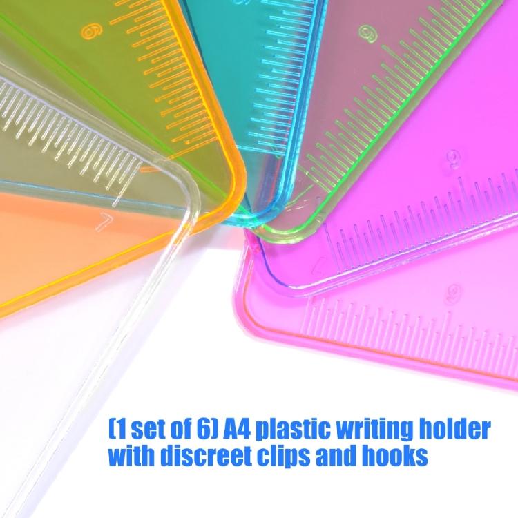 Ergonomic A4 Size Clipboard With Enhanced Grip Surfaces And Strong Clamp Perfect For Filing Documents Or Taking Note