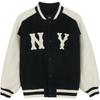 MLB New York Yankees Einzelknopf Letter Langarm Baumwolljacke Unisex Jacken 3AJPB0854-50BKS
