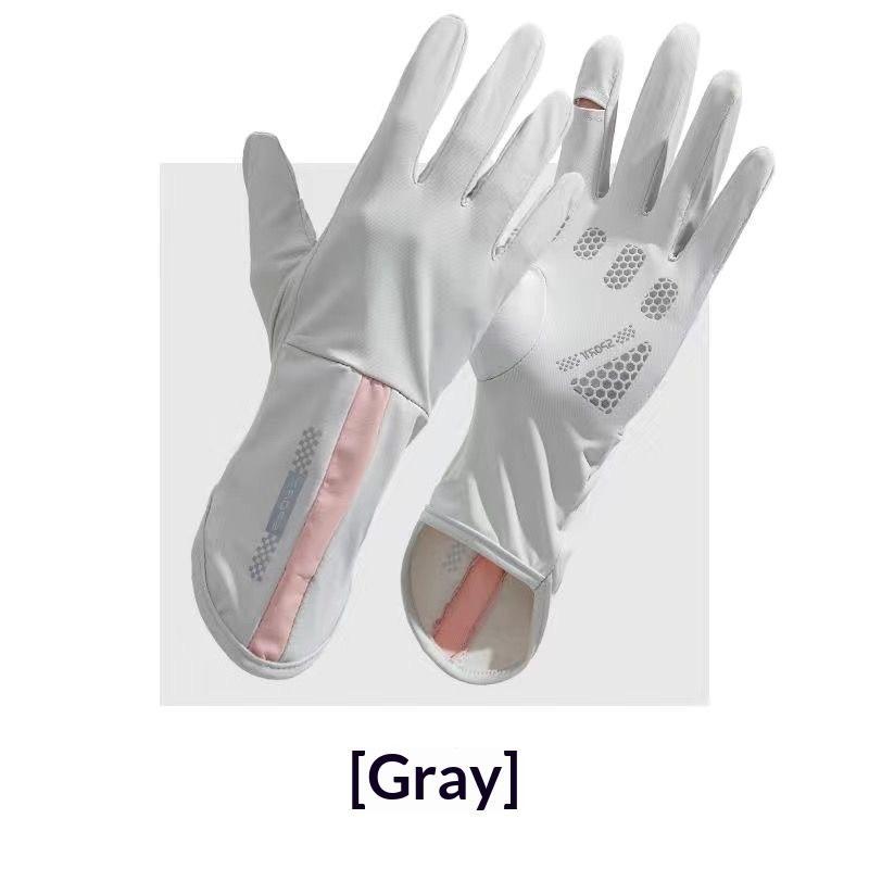 UV Block UPF50+ Sun Protection Driving Gloves Touchscreen Non-Slip for Golf Hiking Travel