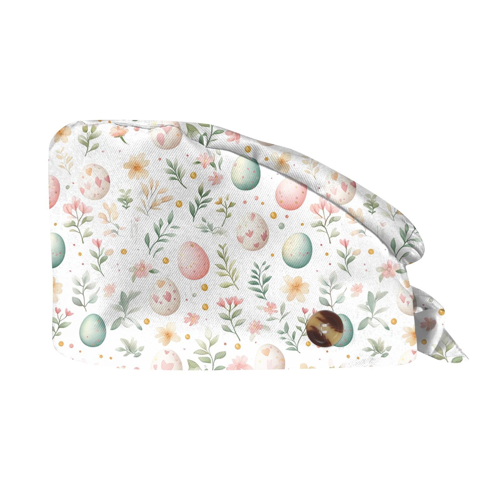 

Модная пасхальная рабочая шапка с принтом, повседневная, стираемая, кепка-мешок One Size бежевый