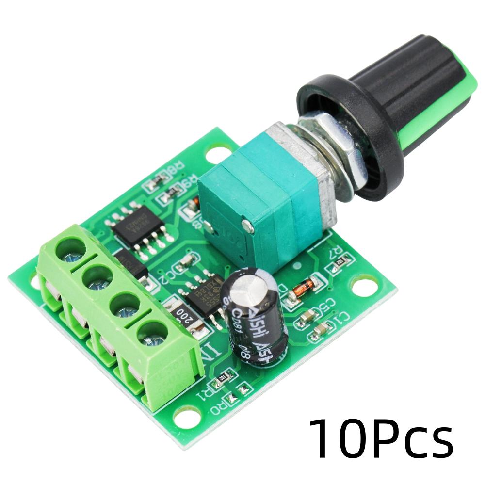 DC 1.8V 3V 5V 6V 12V 2A 1803BK PWM Motor Geschwindigkeitsregler Niederspannungsmotor Geschwindigkeitsregler Schalter PWM Einstellbares Ansteuermodul