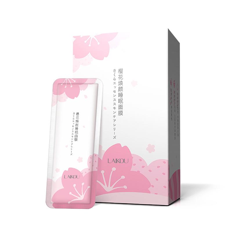 Buy 28Pcs Sakura Face Mask Ration Pack Facial Sleeping Cream Mask No