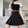 New Grey Pleated Skirt Women's Summer Skirt Pleated Skirt