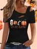 Women's Loose  Halloween and Christmas Gift Tops Blouse Shirt