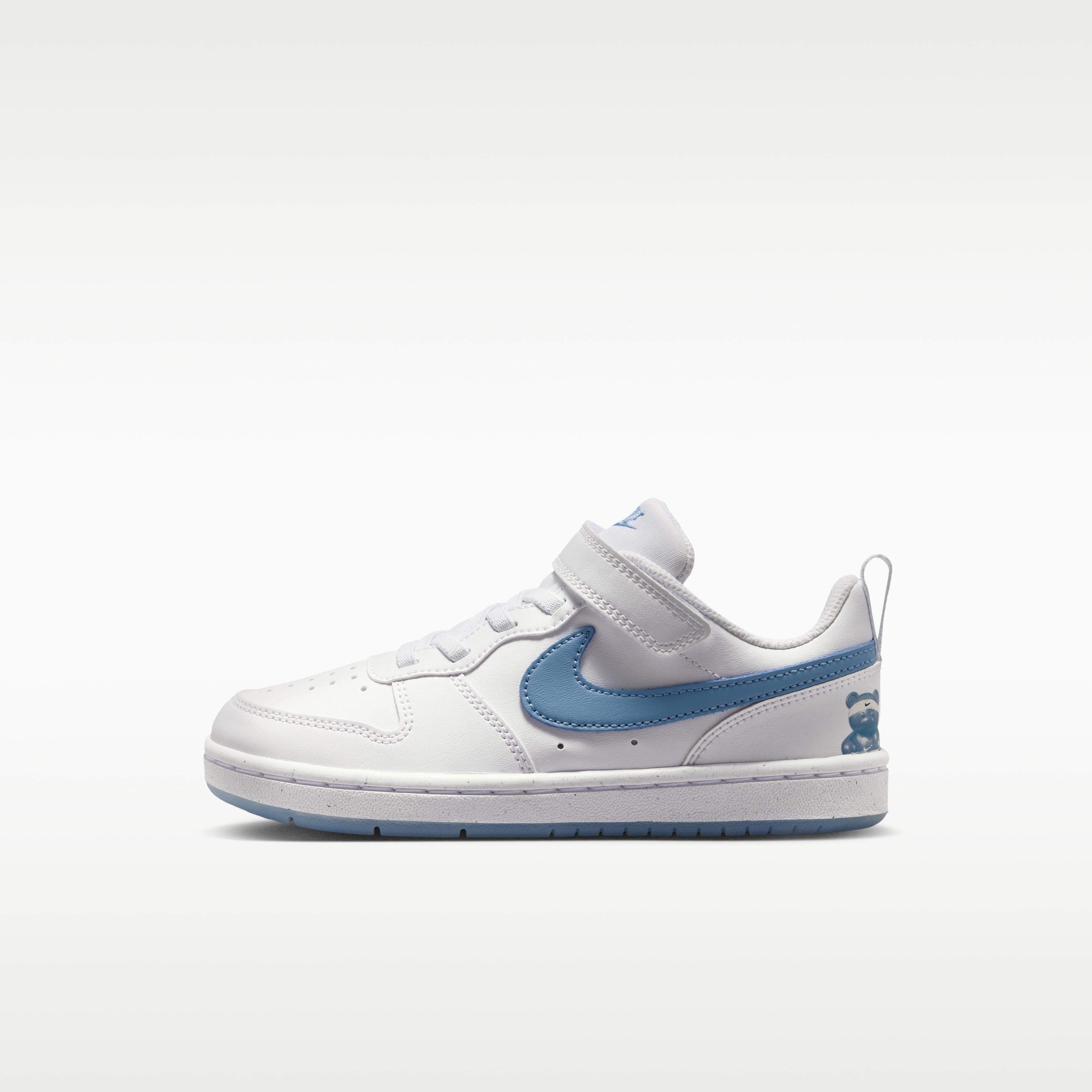 

Nike Court Borough Low PS White Work Blue 28