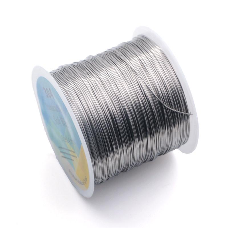 Titanium Stainless Steel Soft Wire for Jewelry and Floral DIY Projects