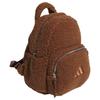 Adidas 9L Plush Practical Sports Recycled Polyester Backpack Women Backpack Soft-Brown KC0228