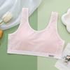 Teenage Big Girls Puberty Development Thin Vest Style Wireless Student Bra