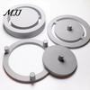 Pottery Studio Supplies 1 Set Foot Ring Tools, Clay Base Maker, Aligned Footing Guide Template, Even Press for Bowls And Mugs, Studios,