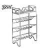 Countertop Spice Rack Stainless Steel Rack 2/3/4 Tier Condiment Organizer for Kitchen Counter Countertop Multi-purpose Multi-Layer Seasoning Bottle