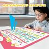 Kids Talking Alphabet Poster with Numbers Animals Music | Educational Learning Wall Chart Toy for Toddlers & Preschool