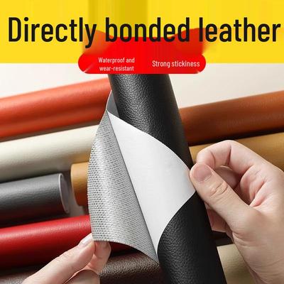Genuine Leather Self-Adhesive Repair Patch for Sofa and Seat Cushion, Waterproof