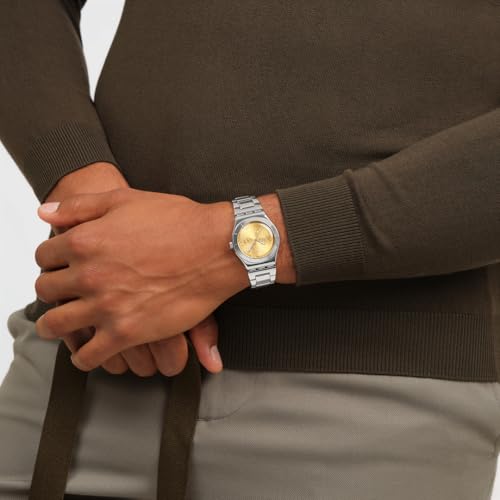 Swatch IRONY MEDIUM PETAL SWIRL YLS236G Women's Wristwatch, Gray