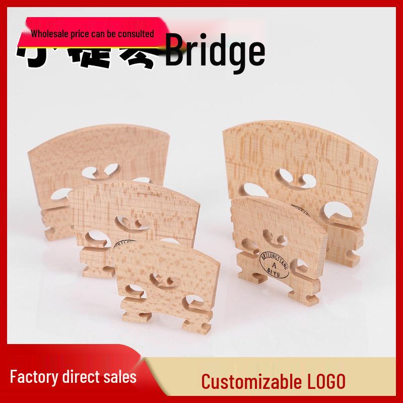

Violin Bridge for 4/4, 3/4, 1/2, 1/4, 1/8 Sizes - Violin Accessories 4/4