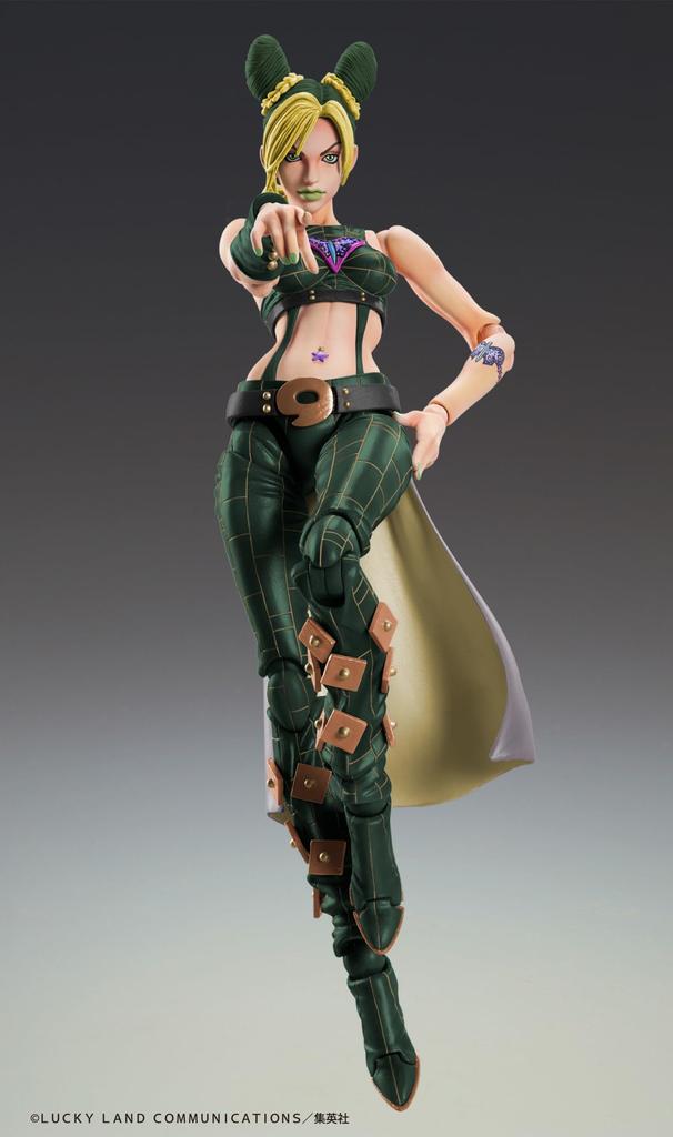 Super Action Statue "JoJo's Bizarre Adventure Part 6: Stone Ocean" "Jolyne Kujo Third" Approx. 150mm PVC & ABS & Nylon Painted Movable Figure