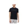 Fila Weiß Sonderedition Amerikanischer Retro Buchstabenlogo Print Einfaches Sportlich Lässiges Rundhals Kurzarm T-Shirt Herren Oberteile Schwarz F11M317101FBK