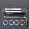 Compact And Lightweight Plumbing Tool Extractor 12mm Screw Remover High Hardness Adjustable Extraction Diameter