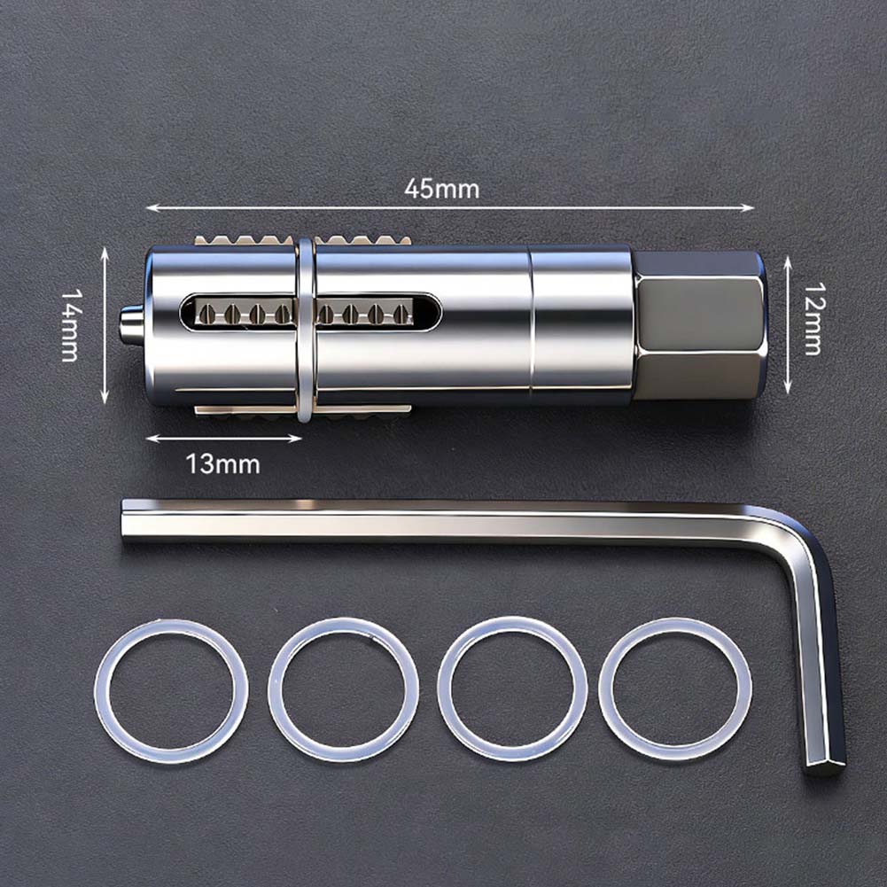 Compact And Lightweight Plumbing Tool Extractor 12mm Screw Remover High Hardness Adjustable Extraction Diameter