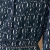 Maxza Alphabet Pattern Belted Shirring Shirt Long Dress Ze04qp002nh