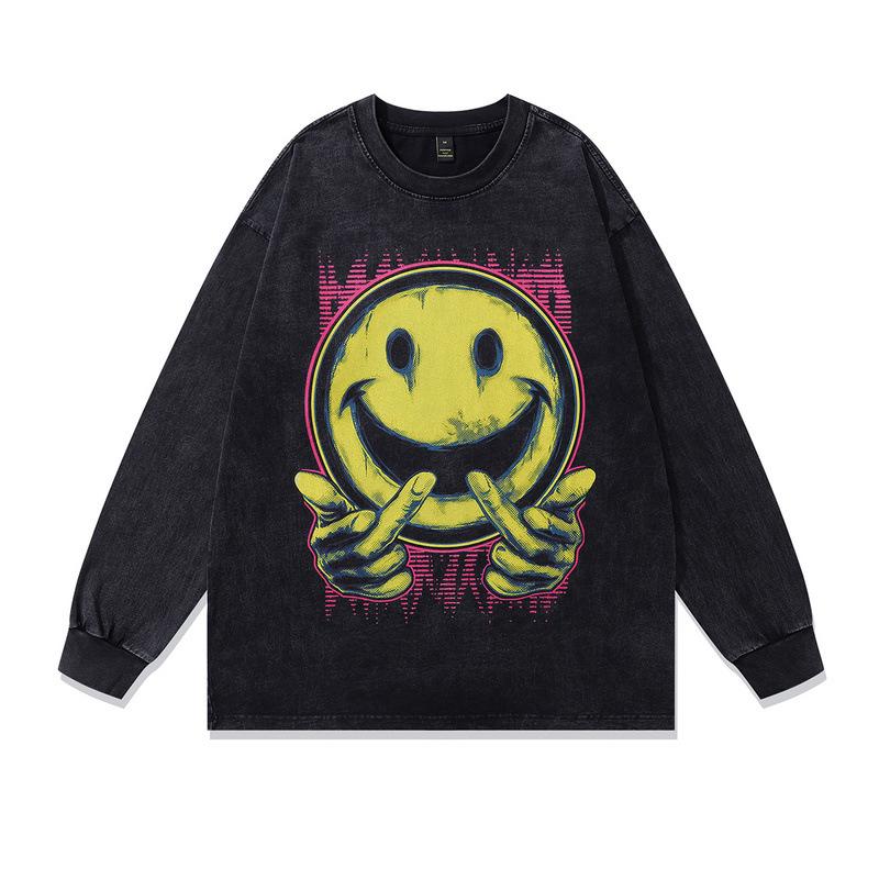 Doberman Printed Short Sleeve T-Shirt Men'S And Women'S American High Street Casual Washed Cotton Half Sleeve Top Ins