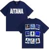 Sängerin Aitana Baumwoll-Herrenhemd oversized Cuarto Grafik Sommer Damen Y2k Hip Hop Streetwear T-Shirt