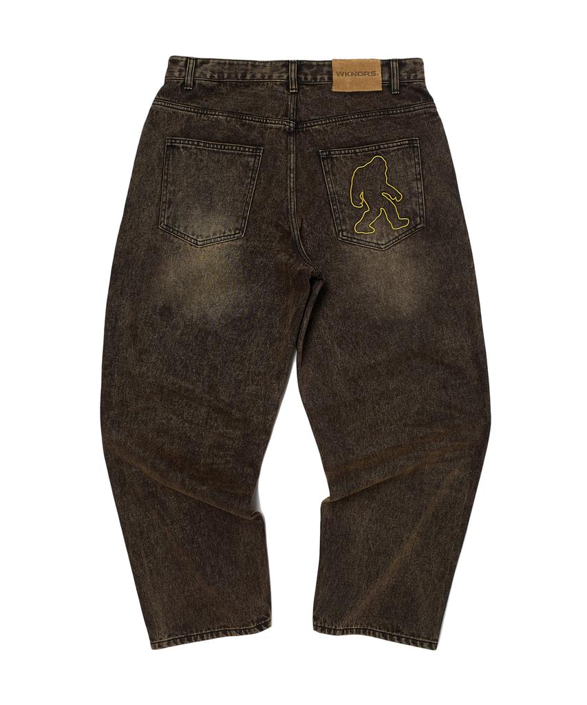 WKNDRS Vintage Baggy Denim (Brown)