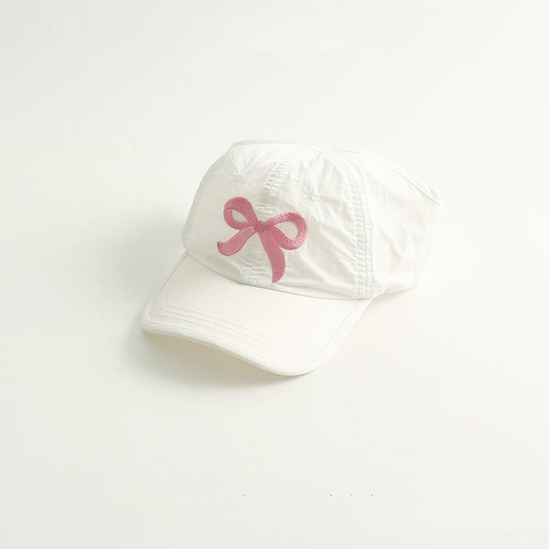 Children's Spring and Summer Peaked Cap Breathable and Quick-drying Empty Top Hat, Baby Girl Can Tie Ponytail Sun Protection Hat, Big Brim Sun Hat