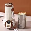 450ml Thermosflasche Smart Display Temperatur 316 Edelstahl Vakuumbecher Büro Kaffeetasse Business Tragbarer Thermobecher