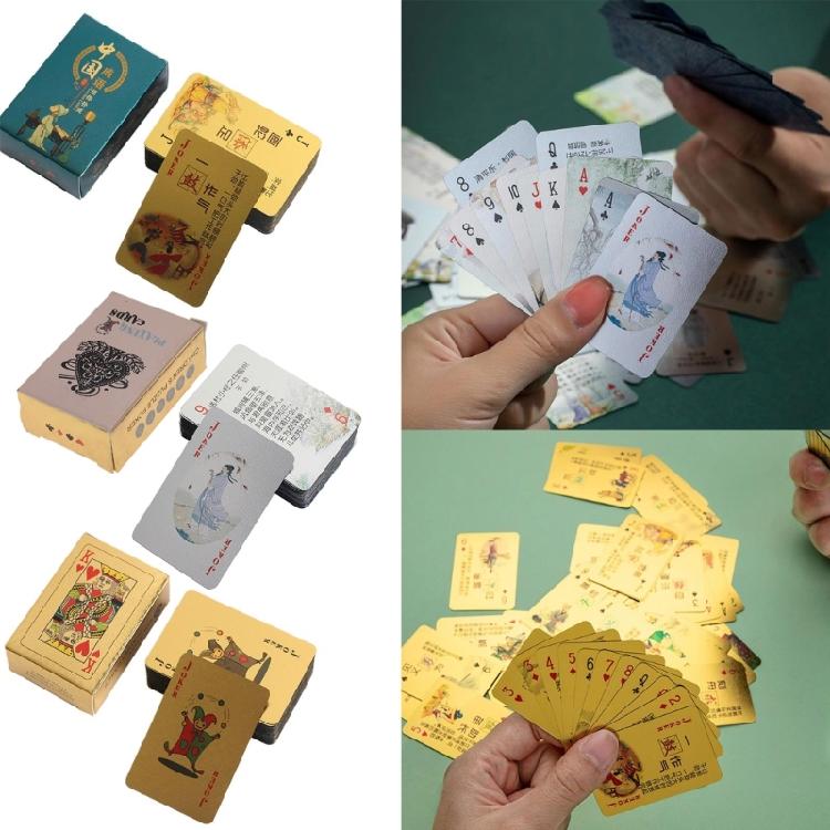 Mini Playing Cards Miniature Dollhouse Furniture Accessories Game Playing Card