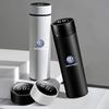 1Pcs Car Smart Thermos Bottle With Temperature Display Coffee Cup Emblem For VW CC Golf 4 6 7 GTI Tiguan Passat B5 B6 B7 Jetta