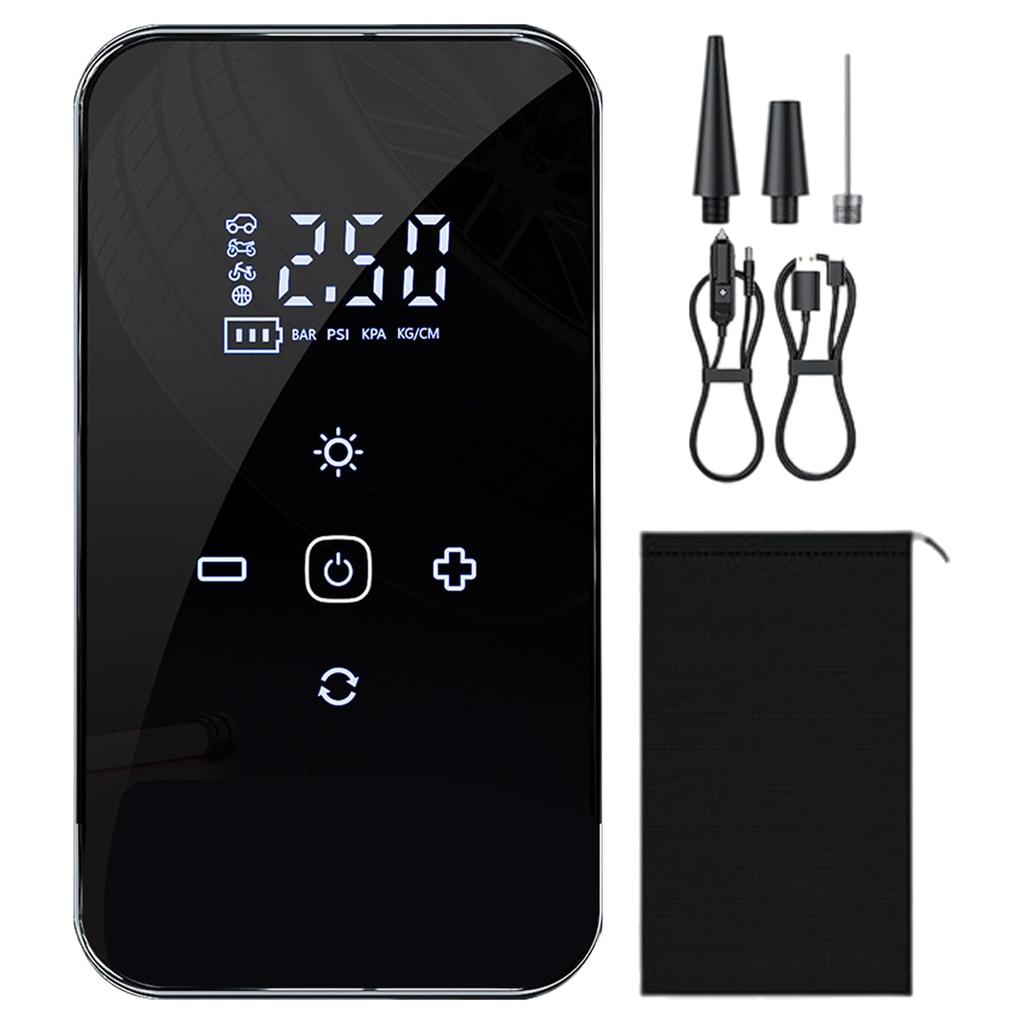 Wireless Air Pump | Touch Screen Cordless Air Pump | Electric Tire Air Pump