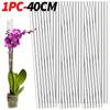 20/1PCS Plant Support Stakes Acrylic Clear Orchid Sticks For Potted Support Tomatoes Flowers Grow Upright Gardening Supplies