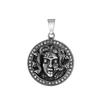 Collana con Ciondolo Medusa Classico Gotico per Uomo Donna Acciaio Inossidabile Vintage Serpente Animale Accessori Regalo per Feste Gioielli alla Moda