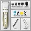 New Multifunctional Ceramic Hair Clipper Razor Electric Clipper Rechargeable Household Electric Shaving Professional Hair Salon Artifact Self-cutting