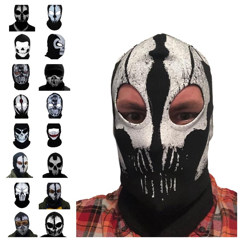 Temu Unisex Outdoor-Maske für Call of Duty Gaming, feuchtigkeitsableitend und mit Sonnenschutz