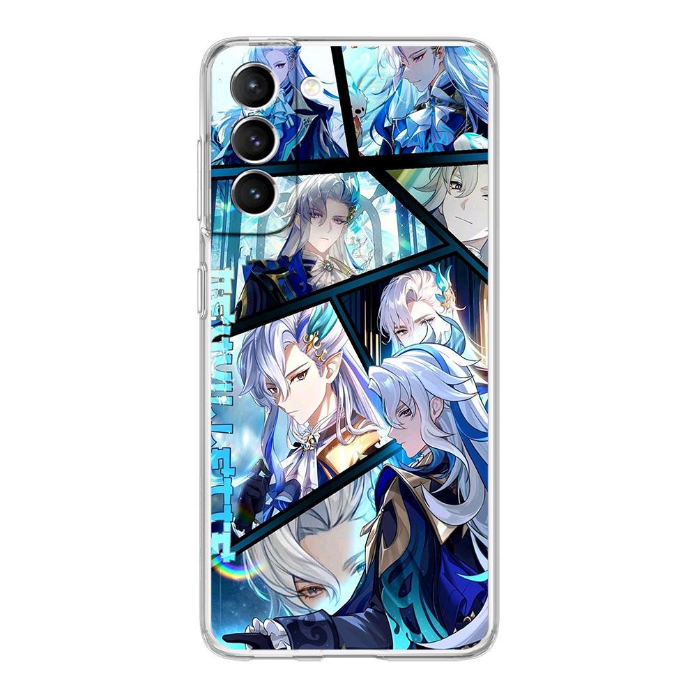 

Чехол для телефона Samsung Galaxy S24 Plus S23 S22 S21 S20 FE Ultra 5G S10 S10E S9 мягкий прозрачный чехол Genshin impact ayato wanderer Samsung S9