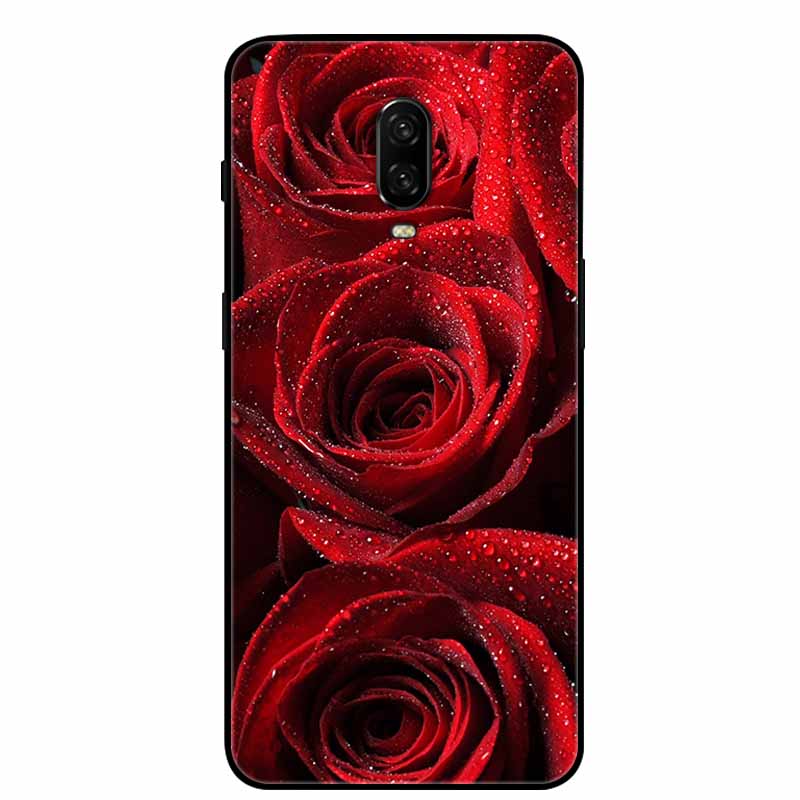 For Oneplus 6T Case Silicone Lovely TPU Soft Phone Cover for One Plus 6 6T Protective Back Shells oneplus6T Cute Cats Funda Capa