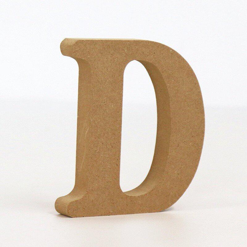 Freestanding DIY Wooden Letters & Numbers: Home, Wedding, and Photography Decor
